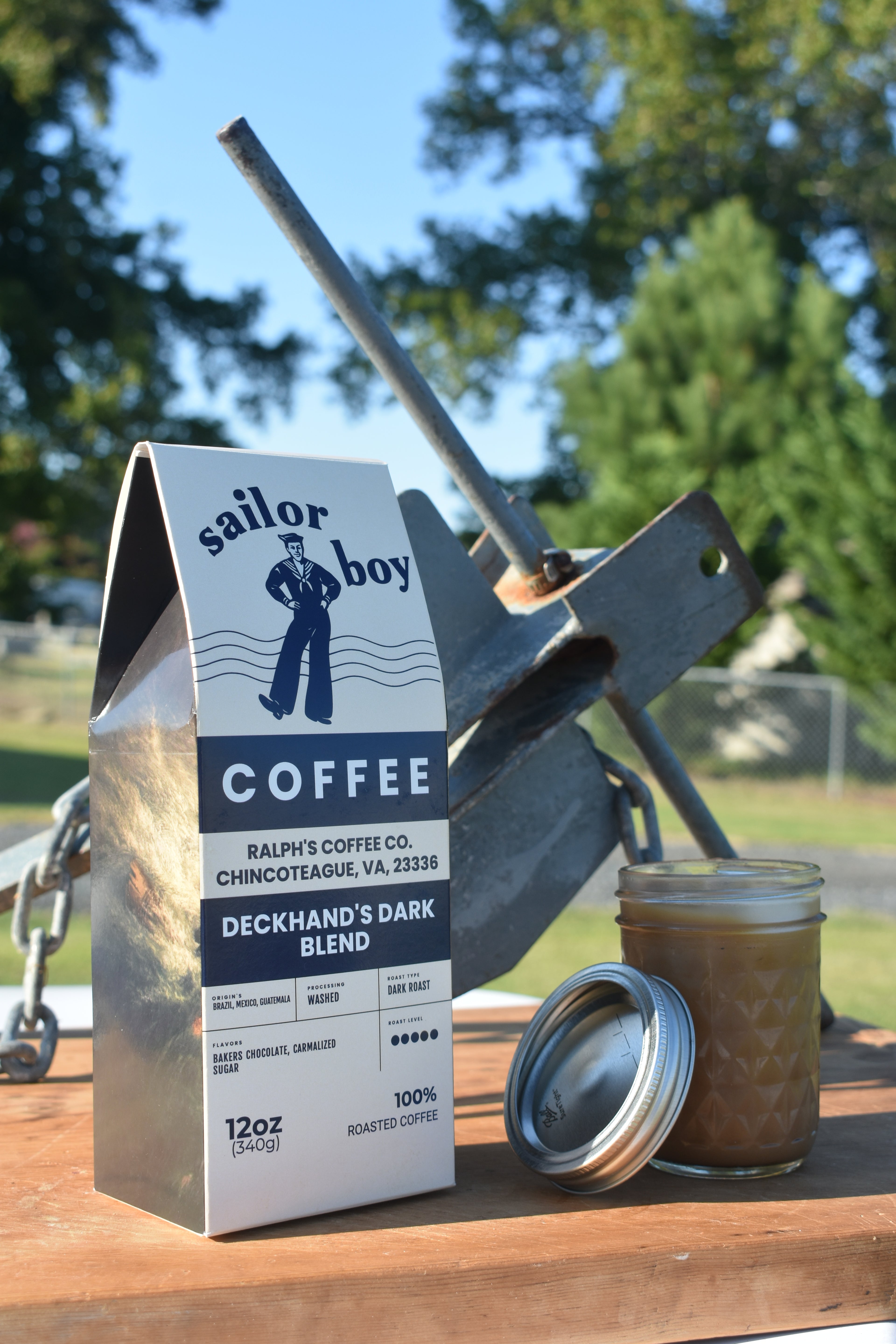 SAILOR BOY DECKHAND'S DARK BLEND 12oz